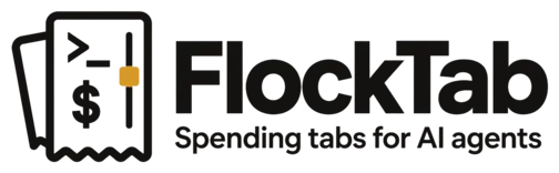 FlockTab. Spending tabs for AI agents.